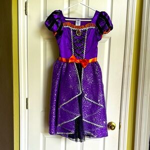 Disney Purple and Orange Minnie, mouse Halloween costume dress‎